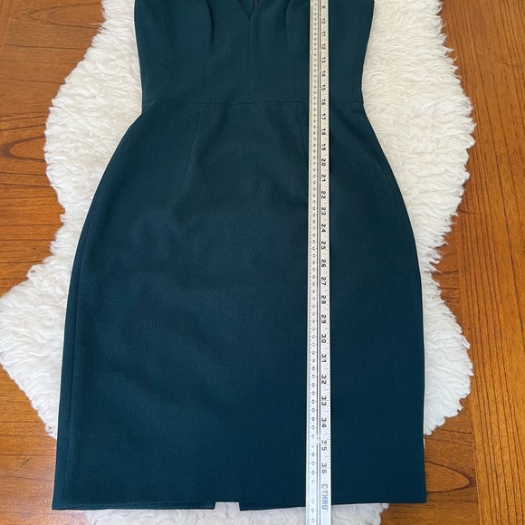 Dress the Population Lyla Sheath Cocktail Holiday Party Dress Pine Green Small - Picture 10 of 15